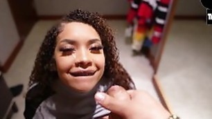 Braceface Baddie With Fat Ass Got Freaky In The Dressing Room And In The Car ??? Porn Vlog 8