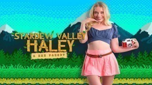 Kallie Taylor as STARDEW VALLEY HALEY is Village Girl Addicted to Hard Dick