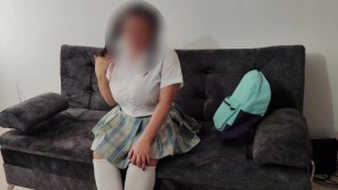 Quiero Ser Actriz Porno: Casting a Colegiala Latina De 18 Años