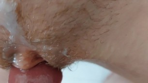 Love when my Husband Cum inside Me.