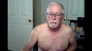 Handsome Grandpa with a nice big cock