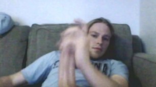 cute guy with a big dick on cam