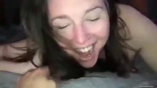 Husband lets wife fuck another man