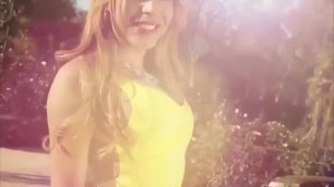 Yellow Dress Outdoors T-Girl