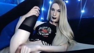 Hot Ghotic Trap With Big Cock WebCam Fun By -SiNNE-