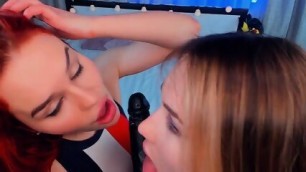 Sexy Redhead Lesbian Shows Off Her Pussy Eating Skills